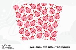 Love Bug Starbucks No Gap 24oz Acrylic Tumbler Wrap Vector Product Image 2