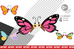 Clipart Love Butterfly Product Image 1