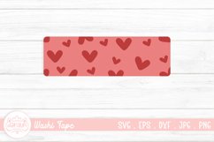 Valentine Washi Tape Clipart Sticker Product Image 1