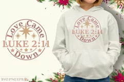 Christmas Christian SVG PNG T-shirt Design Product Image 1