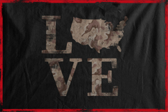 Desert Camouflage with text LOVE Product Image 2