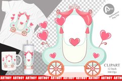 Love Carriage Clipart Product Image 1