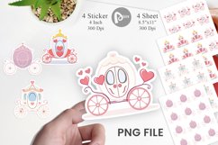 Love Carriage Sticker Product Image 1