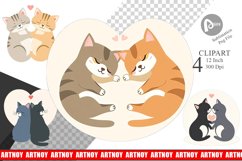 Clipart Love Cat Product Image 1