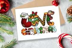 Christmas png Love christmas sublimation design Hand drawn Product Image 6