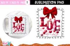 Cute Crochet valentine Sublimation Designs Product Image 4