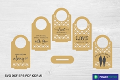 Love Desk Clock Svg, Sweet Couple Clock Laser Cut Design Product Image 2