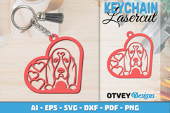 Love Dog Keychain | Laser Cut Pet Lover Product Image 1