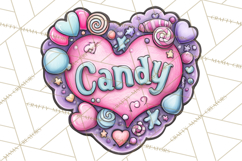 Whimsical Valentine Doodle Clipart Cute Love Sketches PNG Product Image 3