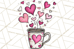 Whimsical Valentine Doodle Clipart Cute Love Sketches PNG Product Image 4
