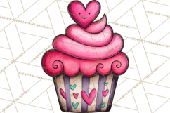 Whimsical Valentine Doodle Clipart Cute Love Sketches PNG Product Image 5