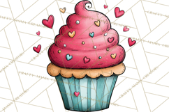 Whimsical Valentine Doodle Clipart Cute Love Sketches PNG Product Image 4