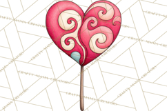 Whimsical Valentine Doodle Clipart Cute Love Sketches PNG Product Image 2