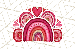 Whimsical Valentine Doodle Clipart Cute Love Sketches PNG Product Image 2