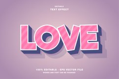 9 Valentines day text effect for illustration Product Image 3