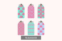 Love Element Patterned Shaped Tag Product Image 1