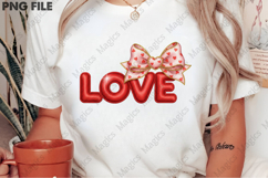 Love Embroidery PNG, Valentine's Day PNG Product Image 2