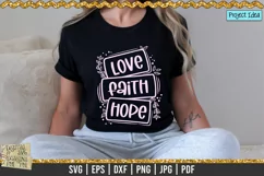 Love Faith Hope Stacked Blocks is a professional design that is ready to be cut with all major cutting machines. Sublimation, iron-on transfer and printing file formats also included.