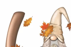 Sublimation Designs | Love Gnome | Fall Png | Garden Gnome Product Image 5