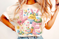 Love Easter PNG, Happy Easter PNG, Easter Bunny PNG Product Image 4