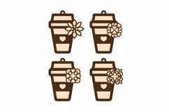 Love-Floral-Coffee-Cup-Earrings-svg