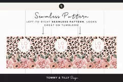 Love Blush Floral Tumbler Sublimation | Seamless 20oz Product Image 4