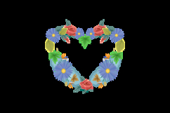 Love flower ornament element decoration concept Product Image 2