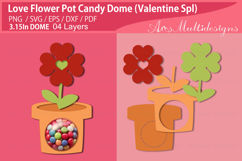 Flower Pot candy dome Product Image 1