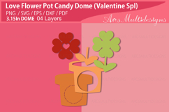 Flower Pot candy dome Product Image 3