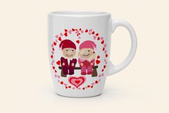 A girl and a guy are a pair of dwarfs Product Image 2