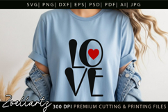 Valentine's Day SVG PNG EPS DXF Love Heart SVG for Cricut Product Image 4