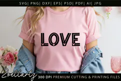 Valentine's Day SVG PNG EPS DXF Love Heart SVG for Cricut Product Image 3