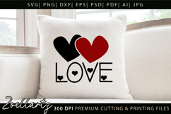 Valentine's Day SVG PNG EPS DXF Love Heart SVG for Cricut Product Image 2