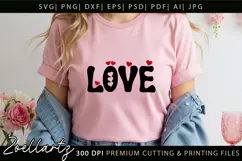 Valentine's Day SVG PNG EPS DXF Love Heart SVG for Cricut Product Image 2