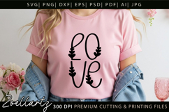 Valentine's Day SVG PNG EPS DXF Love Heart SVG for Cricut Product Image 3