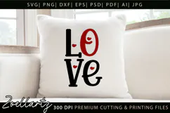 Valentine's Day SVG PNG EPS DXF Love Heart SVG for Cricut Product Image 4