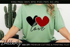 Valentine's Day SVG PNG EPS DXF Love Heart SVG for Cricut Product Image 4