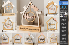 Love Home Décor Laser Cut Bundle| Table Decor| Modern Rustic Product Image 1