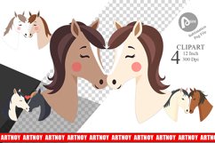 Clipart Love Horse Product Image 1