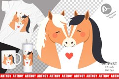 Clipart Love Horse Product Image 1