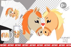 Clipart Love Horse Product Image 1