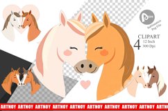 Clipart Love Horse Product Image 1
