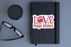 Love hugs kisses Sticker,digital sticker,love stickers,love Sticker,sticker Png,love sticker png,love labels,Positivity Stickers,love stamps,valentines day,heart sticker Pn g,red heart clipart,heart Sticker,printable stickers,sticker heartbeat,vinyl heart