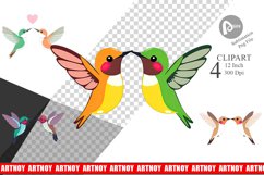 Clipart Love Hummingbird Product Image 1