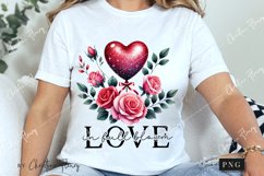 Love Valentines Quote PNG | Valentines Day PNG Product Image 3