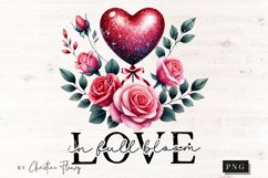 Love Valentines Quote PNG | Valentines Day PNG Product Image 4