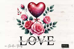 Love Valentines Quote PNG | Valentines Day PNG Product Image 4