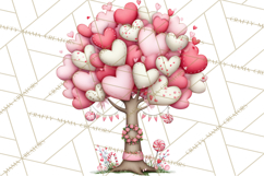 Love In Nature Clipart PNG, Whimsical Hearts Product Image 3