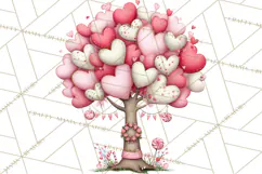Love In Nature Clipart PNG, Whimsical Hearts Product Image 3