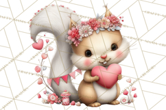 Love In Nature Clipart PNG, Whimsical Hearts Product Image 5